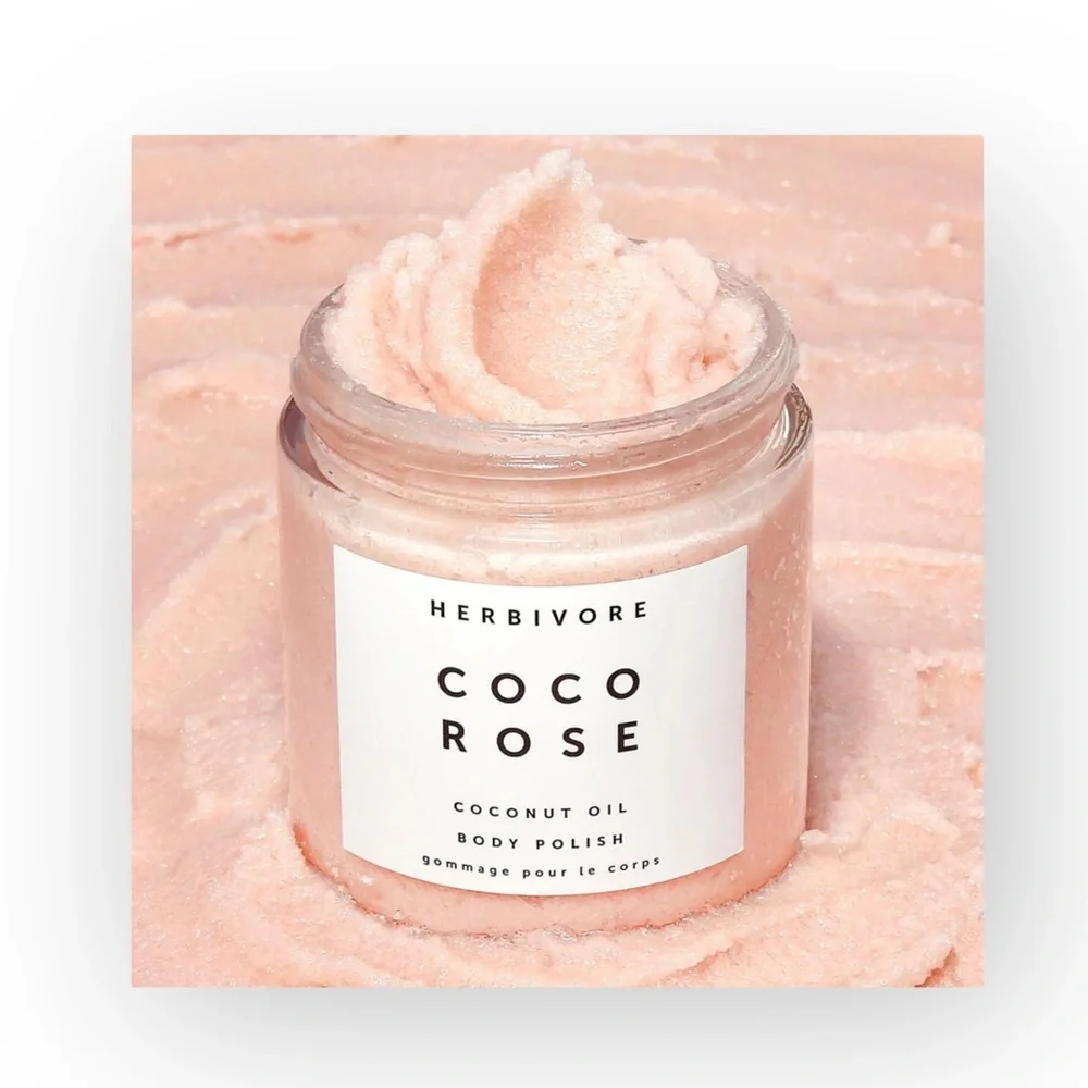 new Herbivore Botanicals ✿ Coco Rose Exfoliating Body Scrub ✿ Luxury Travel ✿